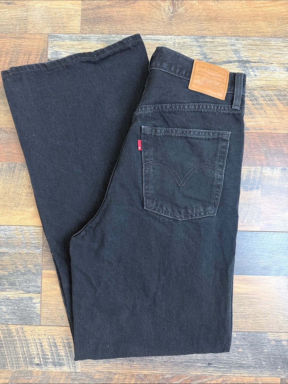 Levi’s Ribcage Wide Leg Denim Jeans
